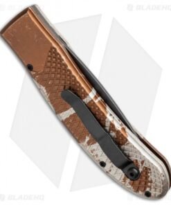 Alternative view of Piranha Toxin Automatic Knife Camo (3.75" Black Serr)