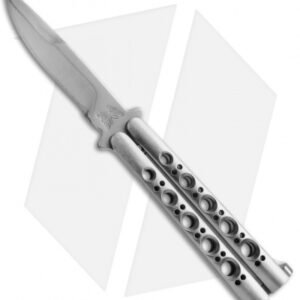 Vintage Pacific Cutlery Model 10 Balisong Butterfly Knife (3.3" Satin)