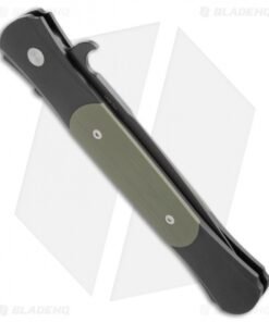 Alternative view of Pro-Tech Large Don Automatic Knife Green G-10 (4.5" Black) 1939