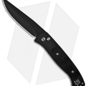 Protech Brend 1 Large Automatic Knife Carbon Fiber (4.6" Black) 1105