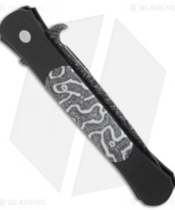 Alternative view of Pro-Tech Large Don Automatic Knife Brain Coral (4.5" Damascus) 1950-BC