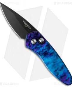 Pro-Tech Sprint Automatic Knife Jazz Blue (1.95" Black) 2907