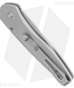 Alternative view of Protech Newport Silver Automatic Knife Carbon Fiber (3" Stonewash) 3410