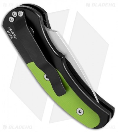 Custom Marfione Microtech A.D.O. Knife Black Spear Point (3.875" Black Plain) - Image 2