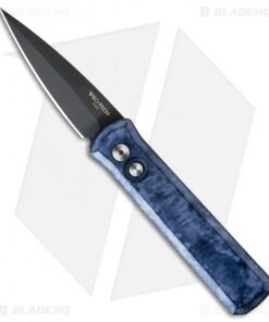 Pro-Tech Godson Automatic Knife Black/Gray Jazz (3.15" Black) 721-BG