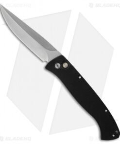 Protech Brend 1 Large Automatic Knife Black (4.6" Stonewash) 1125-SF