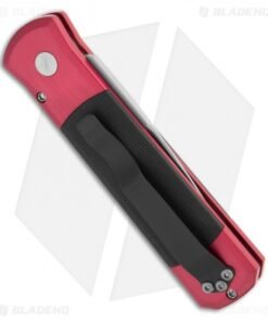 Alternative view of Protech Godson Automatic Knife Red & Black G-10 (3.15" Satin) 715