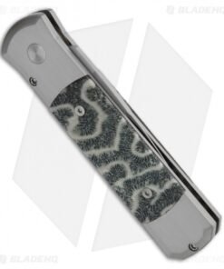 Alternative view of Protech Steel Custom Godson Automatic Knife w/ Brain Coral (3.15" Mirror Plain)