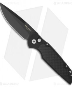 Protech Tactical Response TR-3 Limited Automatic Knife (3.5" Black) CF2