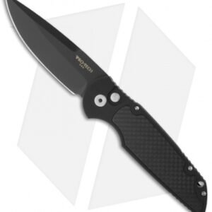 Protech Tactical Response TR-3 Limited Automatic Knife (3.5" Black) CF2