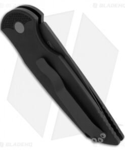 Alternative view of Pro-Tech TR-3 D2 USA Tactical Response Automatic Knife (3.5" Black Plain)