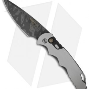 Pro-Tech TR-4 Steel Custom Tactical Response Knife (4" Nichols Damascus)