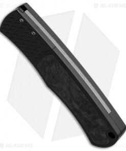 Alternative view of Pro-Tech Magic BR-1 "Whiskers" Automatic Knife Marbled CF (3.125" Damascus)