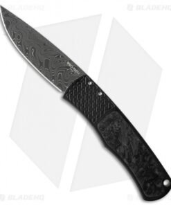 Pro-Tech Magic BR-1 "Whiskers" Automatic Knife Marbled CF (3.125" Damascus)
