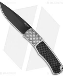 Pro-Tech Magic BR-1 "Whiskers" Custom Steel Knife Carbon Fiber (3.125" Black)