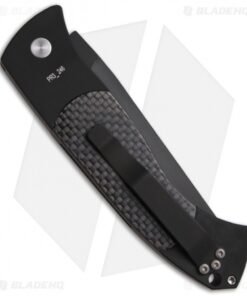 Alternative view of Pro-Tech Brend 3 Medium Automatic Knife Carbon Fiber (3.75" Black)