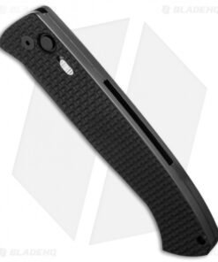 Alternative view of Pro-Tech Brend 1 Large Automatic Knife Knurled Black (4.6" Black) 1141