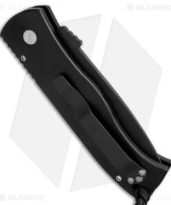 Alternative view of Emerson Pro-Tech USN GVI Custom CQC7 Tanto Automatic Knife (3.25" Black)