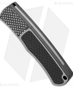 Alternative view of Pro-Tech Magic BR-1 "Whiskers" Custom Steel Knife Two-Tone/CF (3.125" Stonewash)