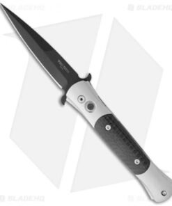 Pro-Tech Stainless Don Automatic Knife w/ Carbon Fiber (3.5" Black) 1712