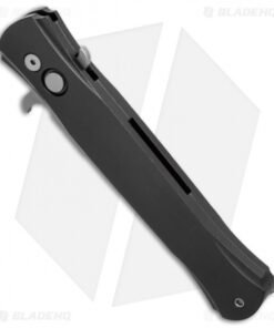 Alternative view of Pro-Tech Don Automatic Knife Black Solid Aluminum (3.5" Bead Blast) 1720
