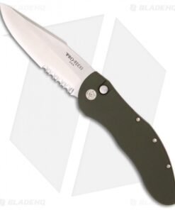 Pro-Tech Green Doru Elishewitz Automatic Knife (3.5" Stonewash Plain) 2013