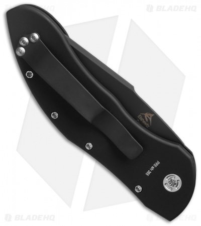 Pro-Tech Elishewitz Doru Left-Handed Automatic Knife (3.5" Black Serr) 2033 - Image 3
