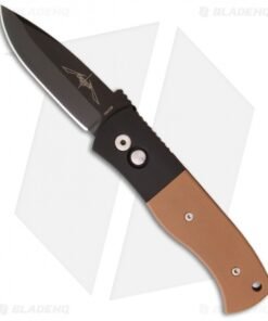 Emerson Protech CQC7-A Automatic Knife w/ Coyote Brown G-10 (3.25" Black Plain)