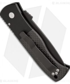 Alternative view of Emerson Pro-Tech CQC-7 Automatic Knife Carbon Fiber (3.25" Black)