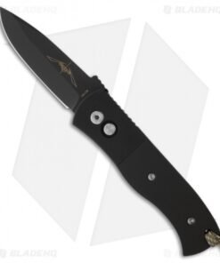 Emerson Protech CQC7A Automatic Knife w/ G-10 (3.25" Black Plain)