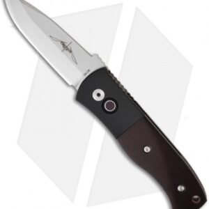 Emerson Pro-Tech CQC7-A Automatic Knife w/ Burgundy Micarta (3.25" Stonewash)