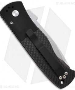 Alternative view of Emerson Pro-Tech CQC7-A Automatic Knife w/ Carbon Fiber (3.25" Stonewash)