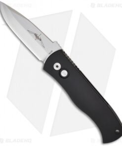 Emerson Pro-Tech CQC7-A Spear Point Automatic Solid Black (3.25" Stonewash)