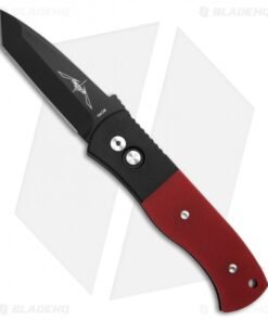 Emerson Pro-Tech CQC-7 Automatic Knife Red G-10 (3.25" Black)
