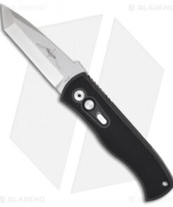 Pro-Tech Emerson CQC-7 Auto Tanto Knife Knurled (3.25" Stonewash)