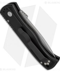 Alternative view of Emerson Pro-Tech CQC7-A Spear Point Auto Knife w/ Knurl (3.25" Stonewash Plain)