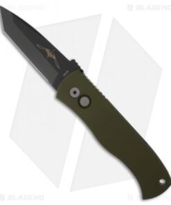 Black Dragon Forge D13 Fixed Blade Knife Green/Black G-10 (3.8" Satin)