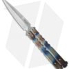 Pro-Tech FlyFather Balisong Butterfly Knife Full Random Orange Peel (Stonewash)