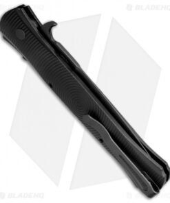 Alternative view of Pro-Tech Large Don Automatic Knife 3D Ring Pattern (4.5" Black) 1926