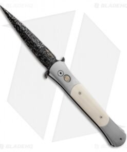 TOPS Knives El Chappo Cleaver Fixed Blade Knife Black Micarta (6" Acid SW)