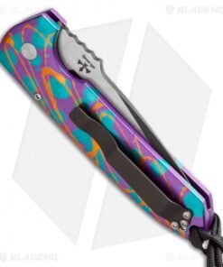 Alternative view of Pro-Tech Les George Rockeye Skull Surprise Splash Auto -Orange/Purple/Green