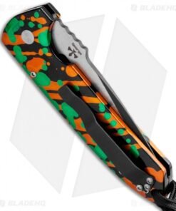 Alternative view of Pro-Tech Les George Rockeye Skull Surprise Splash Auto - Green/Orange/Black