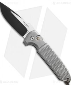 Pro-Tech Les George Rockeye Steel Custom Automatic Knife (3.375" Black CPM 154)
