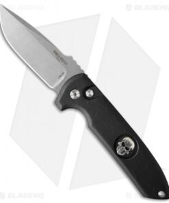 Pro-Tech Les George Rockeye Skull Automatic Knife Patterned (3.375" Stonewash)