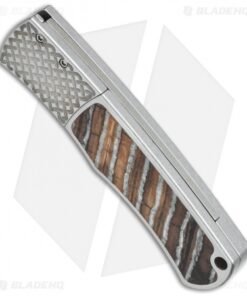Alternative view of Pro-Tech Magic "Whiskers" Custom Steel Automatic Knife Mastodon (Damascus) BR-1