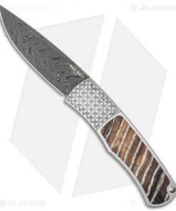 Pro-Tech Magic "Whiskers" Custom Steel Automatic Knife Mastodon (Damascus) BR-1