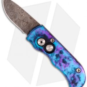 Protech Millenium Runt Jazz Automatic Knife (1.88" Damascus) #26