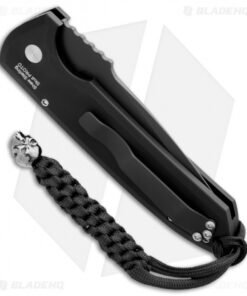 Alternative view of Pro-Tech Les George Rockeye Skull Automatic Knife (3.375" Black)