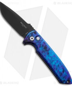 Bark River Ansgar Fixed Blade Knife Black Canvas Micarta (4.75" Satin)
