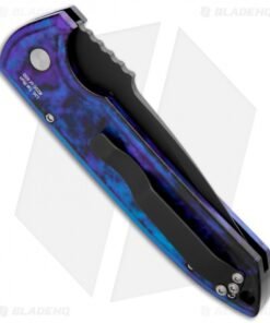 Alternative view of Bark River Ansgar Fixed Blade Knife Black Canvas Micarta (4.75" Satin)